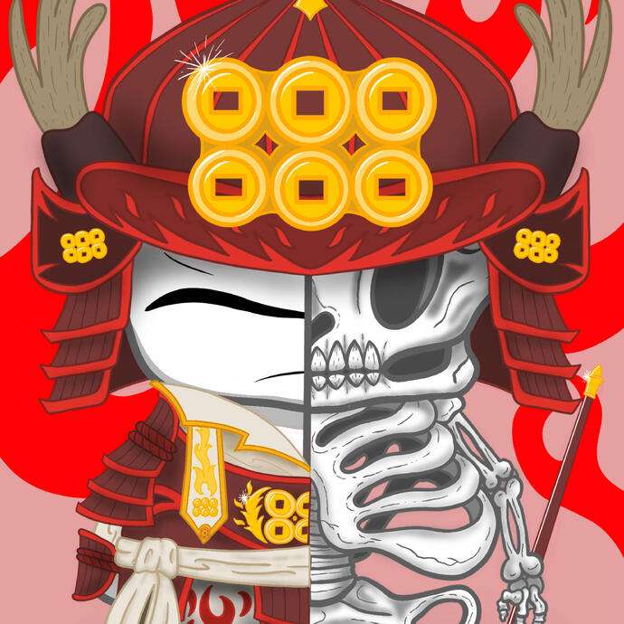 Sanada Yukimura Skull N-Guy #75 (Has been adopted)